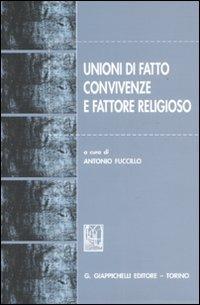 Unioni di fatto, convivenze e fattore religioso - copertina