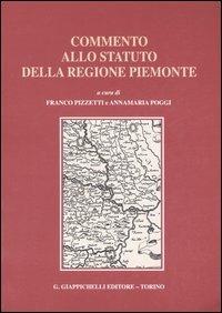 Commento allo statuto della regione Piemonte - copertina