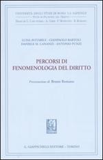 Percorsi di fenomenologia del diritto