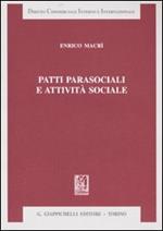 Patti parasociali e attività sociale