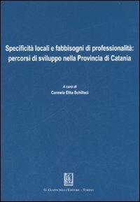 Specificità locali e fabbisogni di professionalità: percorsi di sviluppo nella Provincia di Catania - copertina