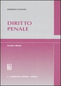 Diritto penale - Domenico Pulitanò - copertina