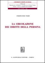 La circolazione dei diritti della persona