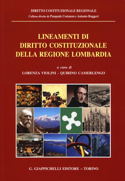 Lineamenti di diritto costituzionale della Regione Lombardia - copertina