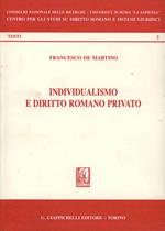 Individualismo e diritto romano privato