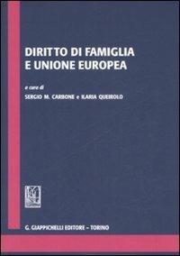 Diritto di famiglia e Unione europea - copertina