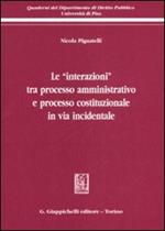 Le «interazioni» tra processo amministrativo e processo costituzionale in via incidentale