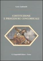 Costituzione e procedure concorsuali