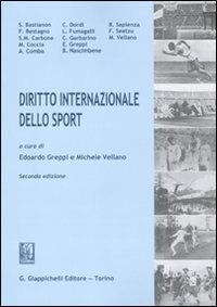 Diritto internazionale dello sport - copertina