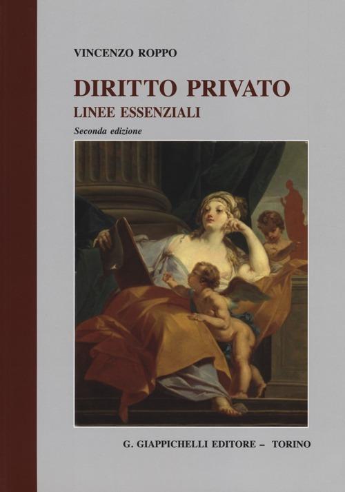 Diritto privato. Linee essenziali - Vincenzo Roppo - copertina
