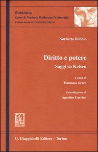 Diritto e potere. Saggi su Kelsen - Norberto Bobbio - copertina