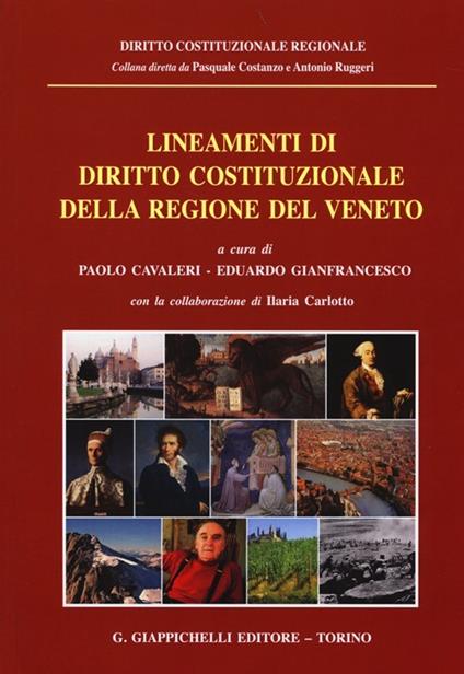 Lineamenti di diritto costituzionale della regione del Veneto - copertina