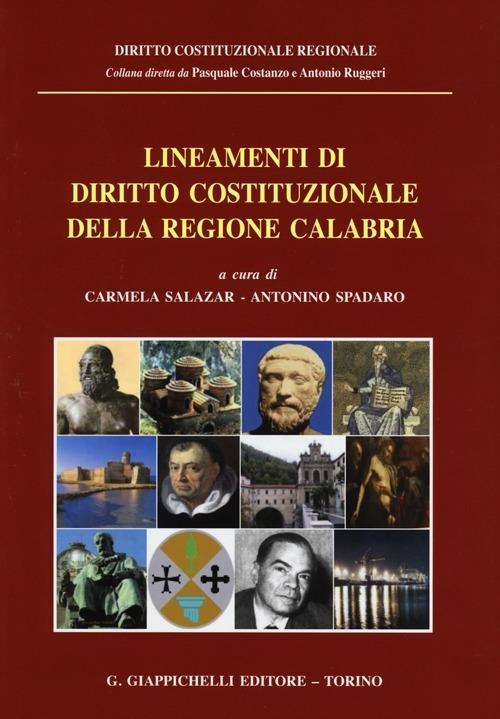 Lineamenti di diritto costituzionale della regione Calabria - copertina
