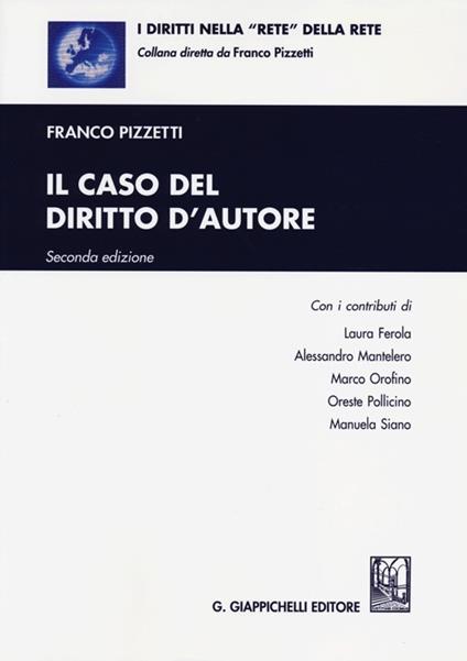 Il caso del diritto d'autore - Franco Pizzetti - copertina