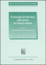 Il principio di rilevanza nella prassi dei bilanci italiani