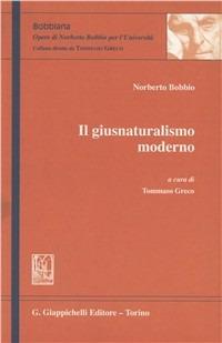Il giusnaturalismo moderno - Norberto Bobbio - copertina