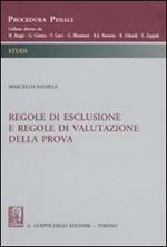 Regole di esclusione e regole di valutazione della prova