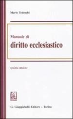 Manuale di diritto ecclesiastico