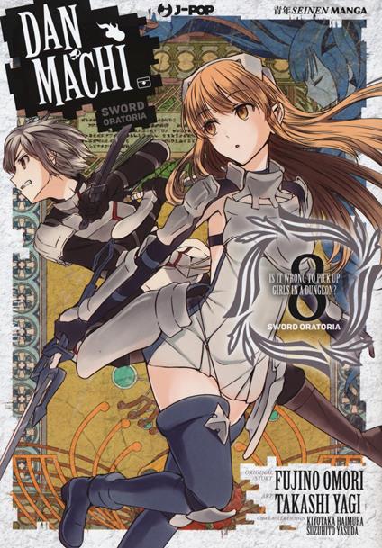DanMachi. Sword oratoria. Vol. 8 - Fujino Omori - copertina