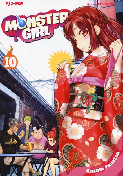 Monster girl. Vol. 10 - Kazuki Funatsu - copertina