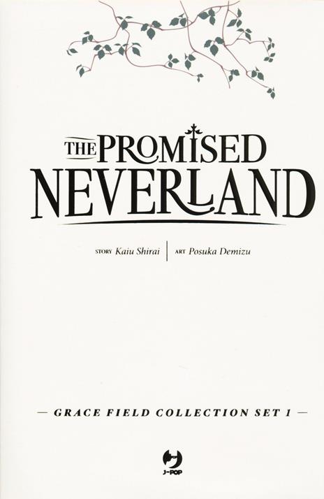 The promised Neverland. Grace Field Collection Set - Kaiu Shirai,Nanao - copertina