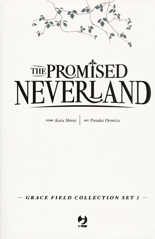 The promised Neverland. Grace Field Collection Set - Kaiu Shirai,Nanao - copertina