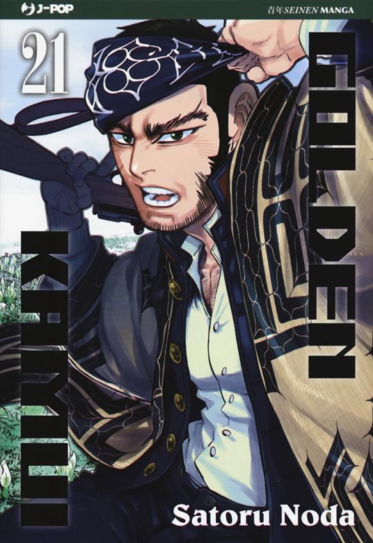 Golden kamui. Vol. 21 - Satoru Noda - copertina