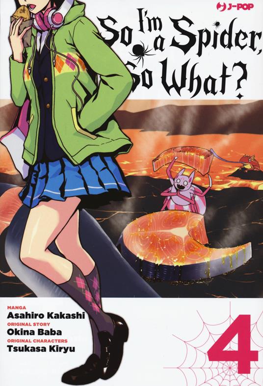 So I'm a spider, so what?. Vol. 4 - Okina Baba,Asahiro Kakashi - copertina