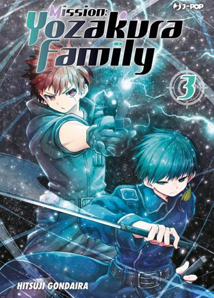 Mission: Yozakura family. Vol. 3 - Hitsuji Gondaira - copertina