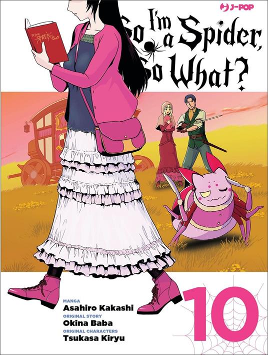 So I'm a spider, so what?. Vol. 10 - Okina Baba,Asahiro Kakashi - copertina