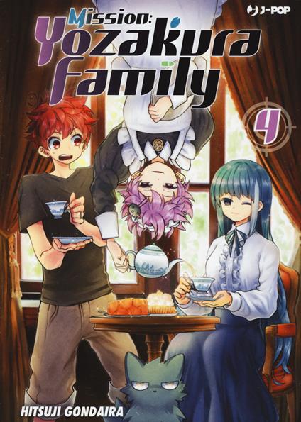 Mission: Yozakura family. Vol. 4 - Hitsuji Gondaira - copertina
