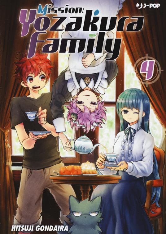 Mission: Yozakura family. Vol. 4 - Hitsuji Gondaira - copertina