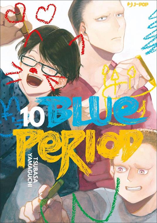 Blue period. Vol. 10 - Tsubasa Yamaguchi - copertina