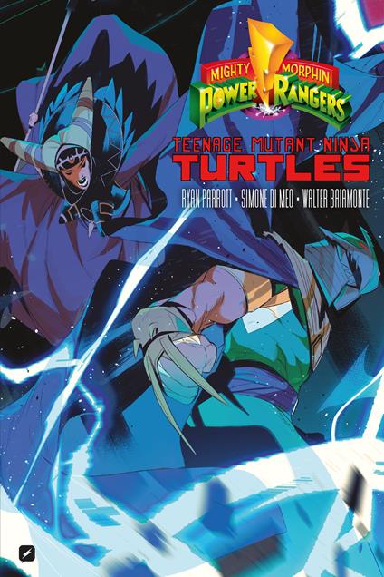 Mighty morphin Power Rangers/Teenage mutant ninja turtles. Ediz. variant - Ryan Parrott,Simone Di Meo - copertina