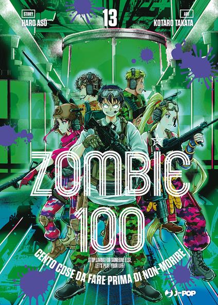 Zombie 100. Cento cose da fare prima di non-morire. Vol. 13 - Haro Aso - copertina