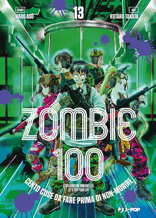 Zombie 100. Cento cose da fare prima di non-morire. Vol. 13 - Haro Aso - copertina