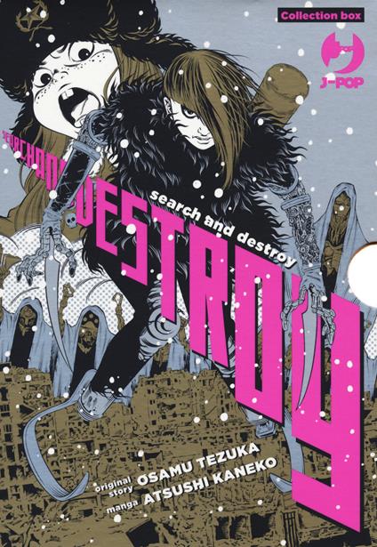 Search and destroy. Collection box. Vol. 1-3 - Osamu Tezuka,Atsushi Kaneko - copertina