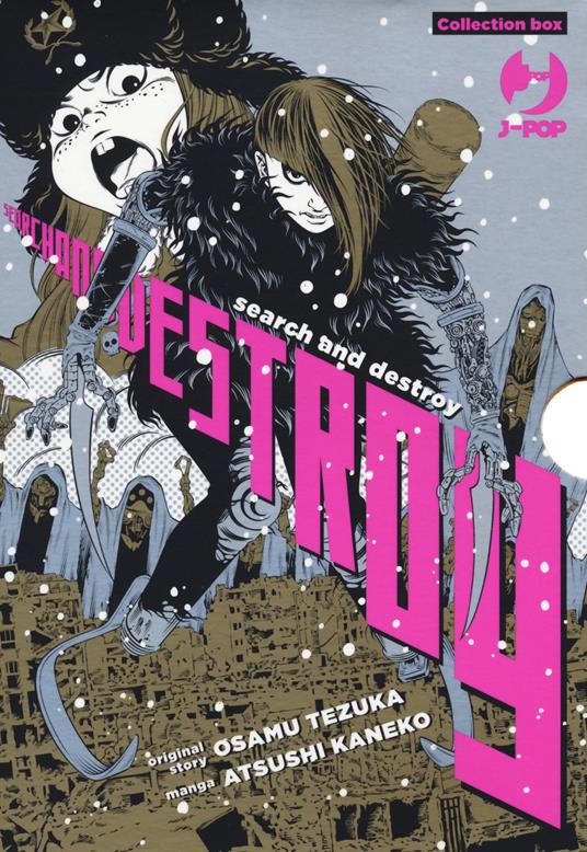 Search and destroy. Collection box. Vol. 1-3 - Osamu Tezuka,Atsushi Kaneko - copertina