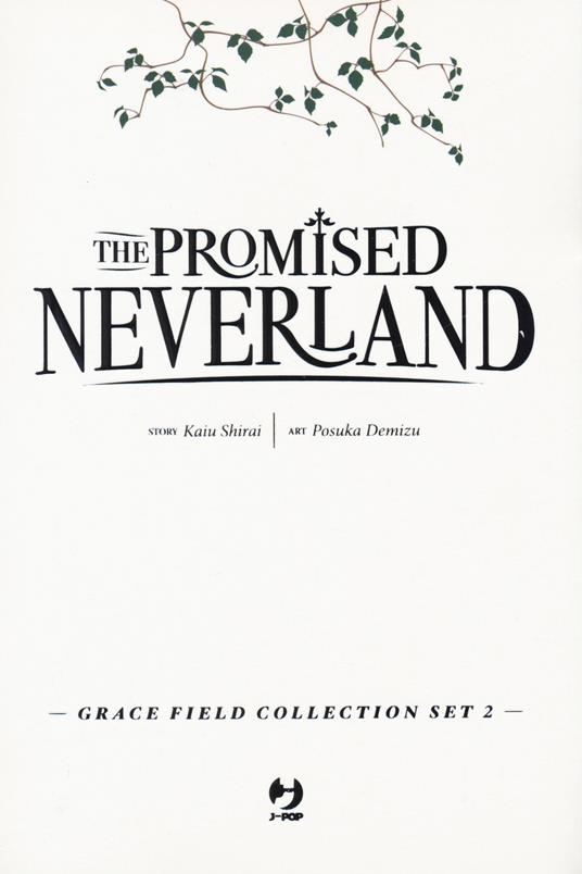 The promised Neverland. Grace field collection set. Vol. 2 - Kaiu Shirai,Posuka Demizu,Nanao - copertina