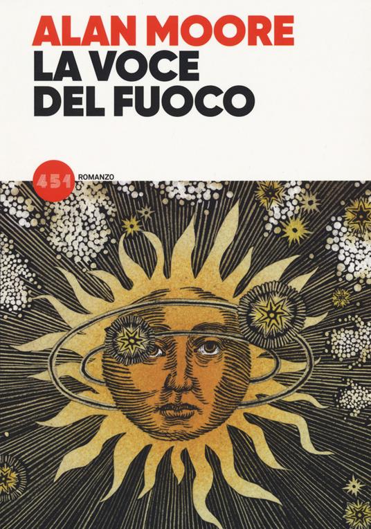 La voce del fuoco - Alan Moore - copertina