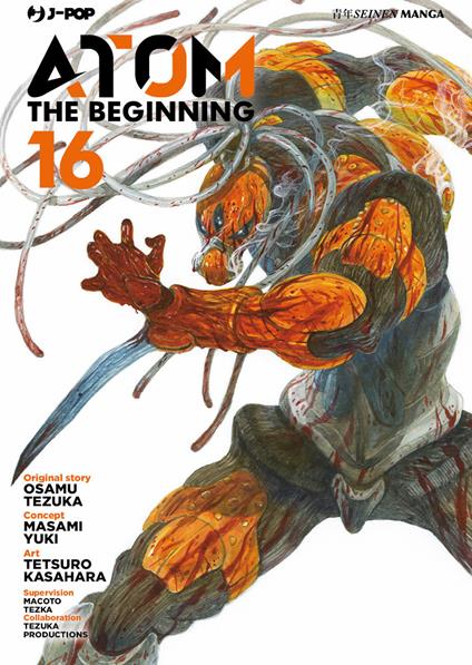 Atom. The beginning. Vol. 16 - Osamu Tezuka,Masami Yuki - copertina