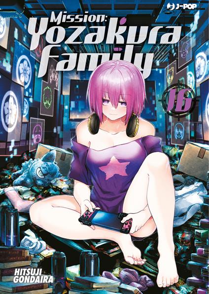 Mission: Yozakura family. Vol. 16 - Hitsuji Gondaira - copertina