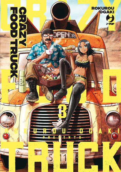 Crazy food truck. Vol. 3 - Rokurou Ogaki - copertina
