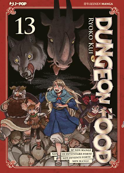 Dungeon food. Vol. 13 - Ryoko Kui - copertina