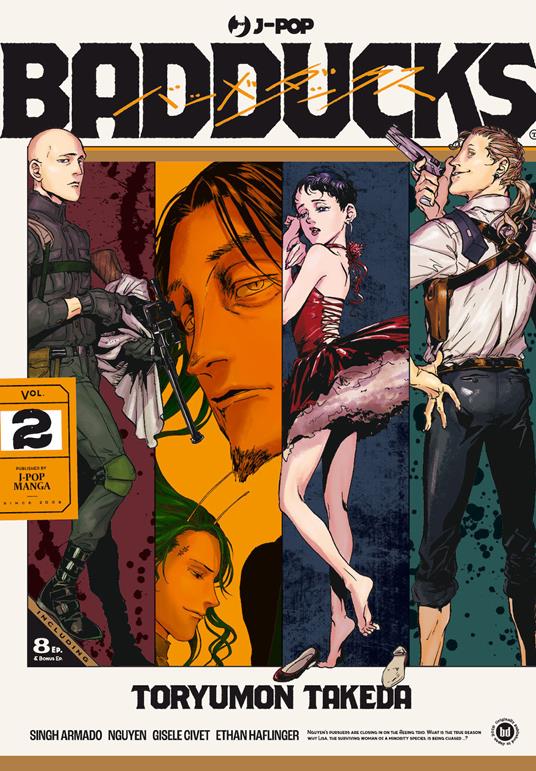 Badducks. Vol. 2 - Touryuumon Takeda - copertina