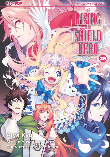 The rising of the shield hero. Vol. 26 - Yusagi Aneko,Seira Minami - copertina