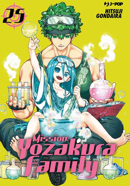 Mission: Yozakura family. Vol. 25 - Hitsuji Gondaira - copertina