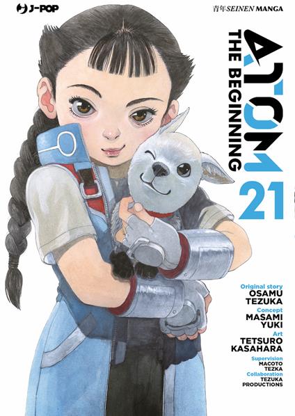 Atom. The beginning. Vol. 21 - Osamu Tezuka,Masami Yuki - copertina