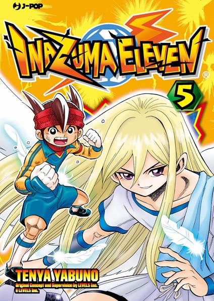 Inazuma eleven. Vol. 5 - Tenya Yabuno,Level-5 - copertina