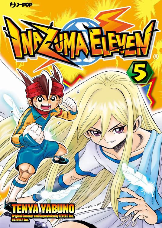 Inazuma eleven. Vol. 5 - Tenya Yabuno,Level-5 - copertina